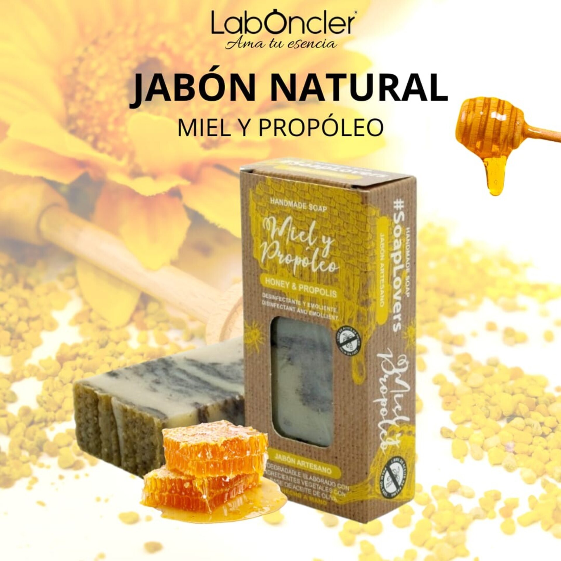 JABÓN Natural de Propóleo - 2